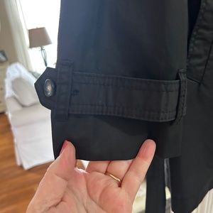 Trench Coat Black Classic Gap